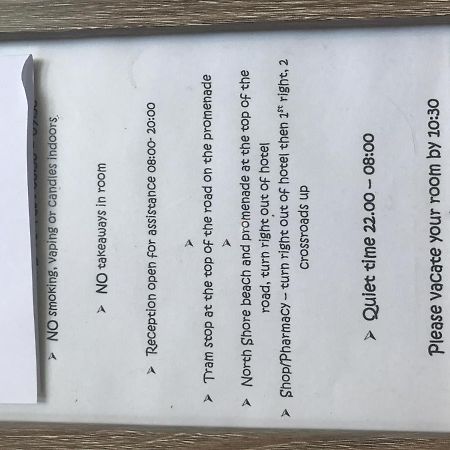 Number 40 - No Multiple Room Bookings Blackpool Zewnętrze zdjęcie